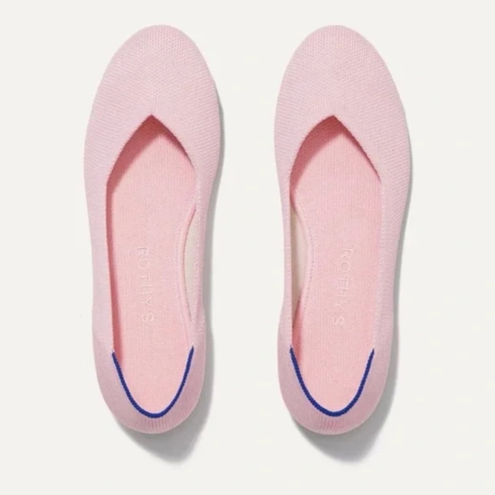 Rothy’s The Flat Pink size 8